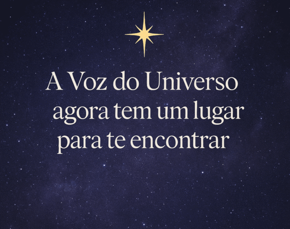 Essa página evoluiu ð Agora aqui você encontra as Mensagens da Voz do Universo — palavras que tocam sua alma e despertam o invisível. São inspirações que chegam como sussurros… Às vezes suaves, outras vezes firmes, mas sempre com sabedoria. Se quiser recebê-las no seu e‑mail, cadastre-se abaixo ð Você pode se surpreender com o que o Universo quer te dizer hoje.
